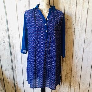 🆕 NWOT INDIAN BRAND “AND” TUNIC WITH SLIP 🆕